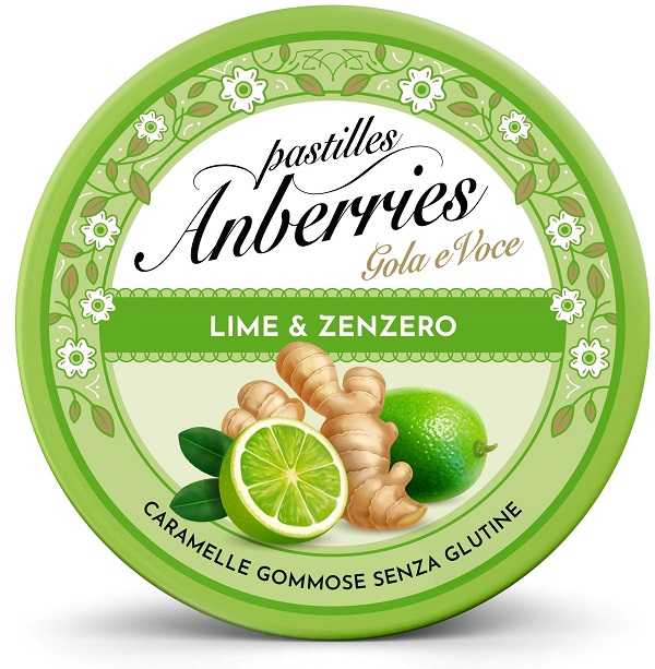 Anberries Lime&zenzero 50g