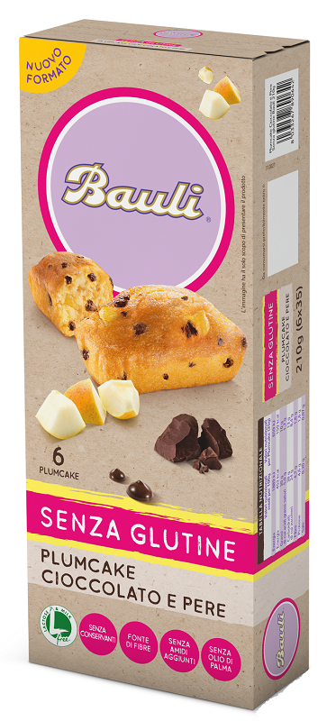 Bauli Plumcake Cioc-pere 6x35g