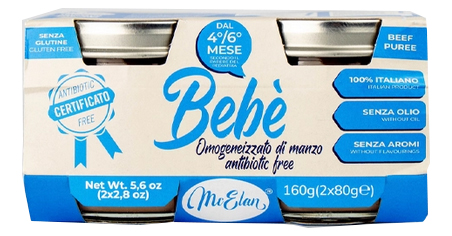 Bebe’ Omog Manzo F/antibiot2pz