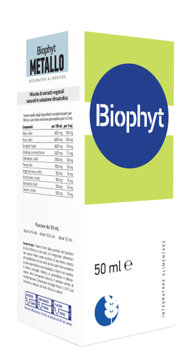 Biophyt Metallo 50ml Sol Ial