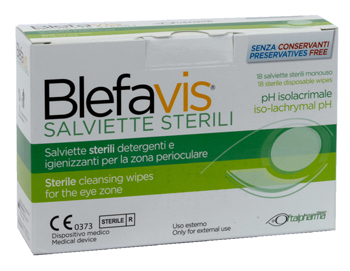 Blefavis Salviette Sterili18pz