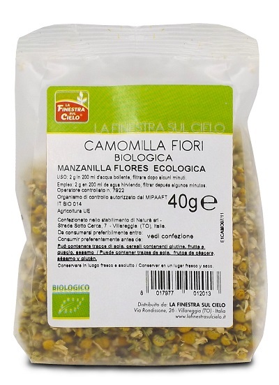 Camomilla Fiori 40g Bio