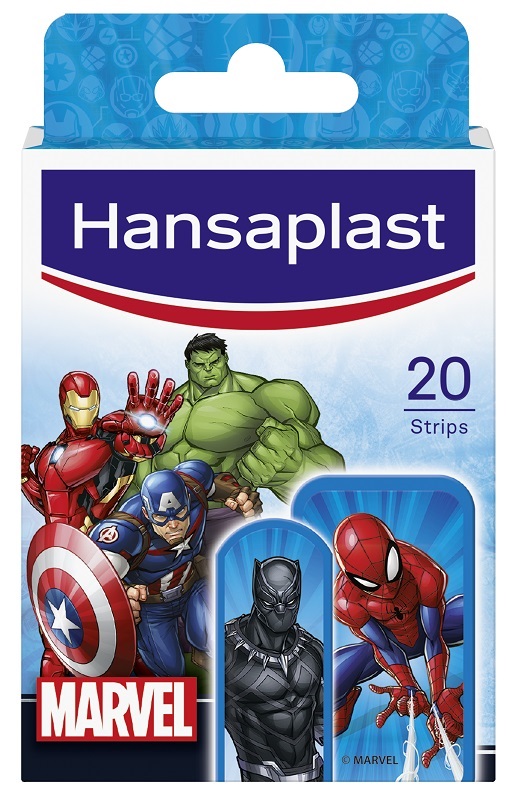 Cer Hansaplast Marvel 20pz