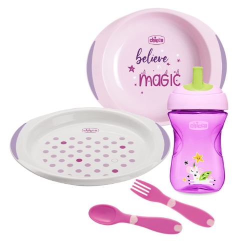 Ch Set Pappa 12m+ Rosa