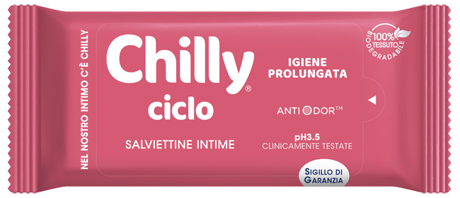 Chilly Salviette Ciclo 12pz