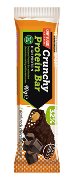 Crunchy Proteinbar Dark Ch 40g