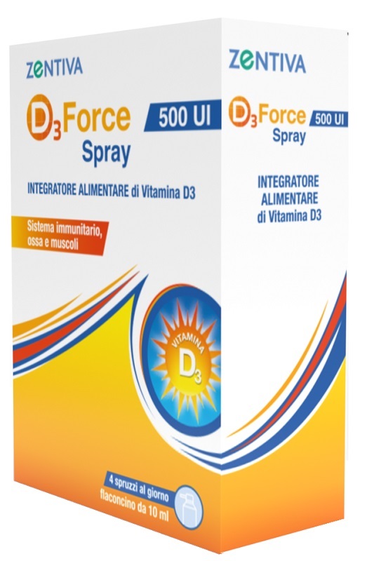 D3 Force 500ui Spray 10ml