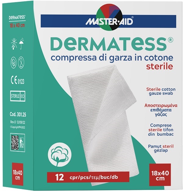 Dermatess Cot Garza 18×40 12pz