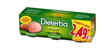 Dieterba Omog Prosciutto 3x80g