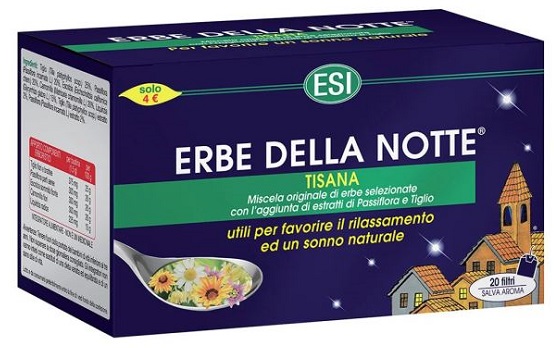 Esi Erbe Notte Tisana 20filt