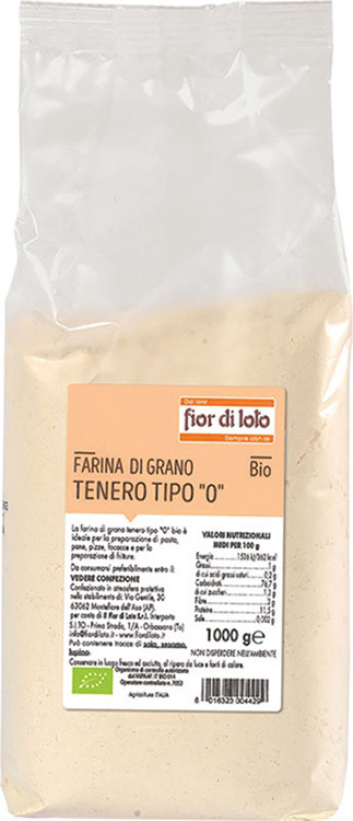 Farina Fi Grano Tenero 0 Biol