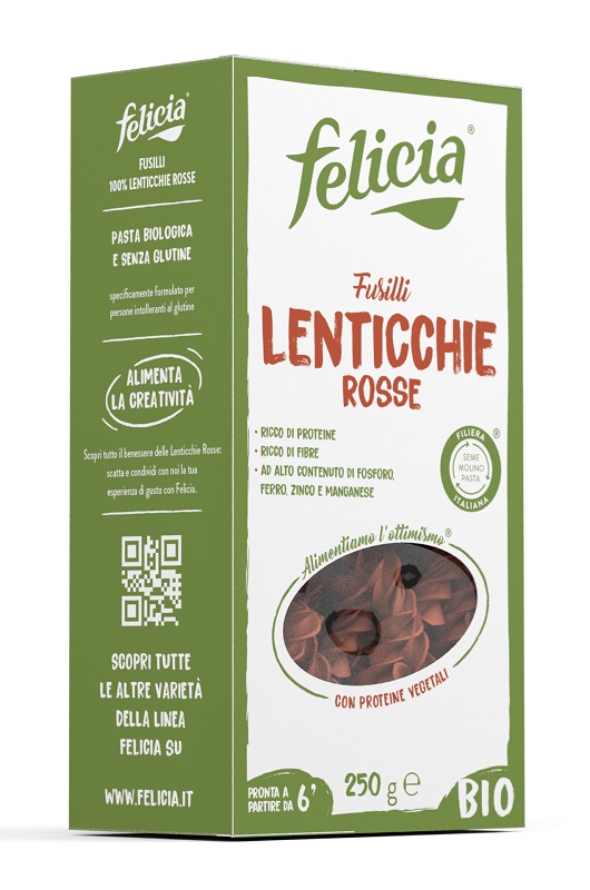 Felicia Bio Fusilli Lenticchie