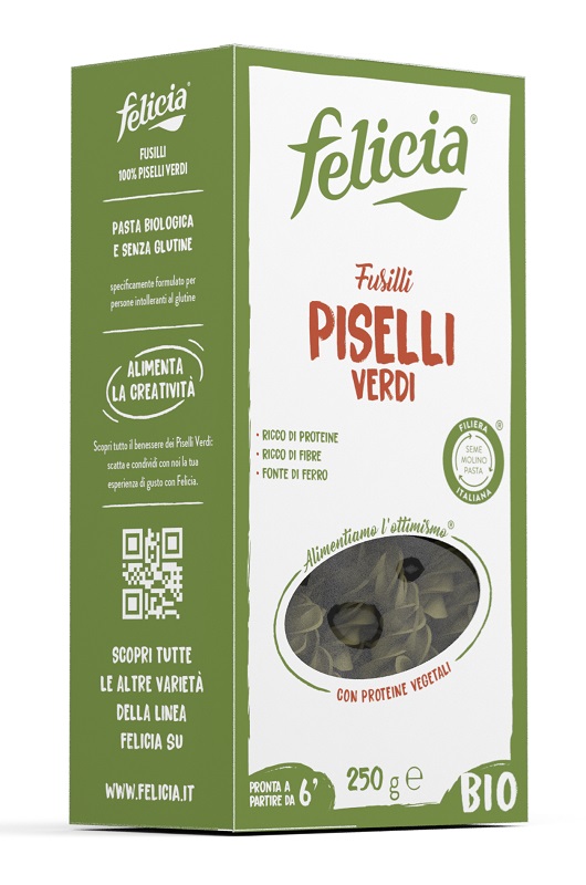 Felicia Bio Fusilli Piselli Ve