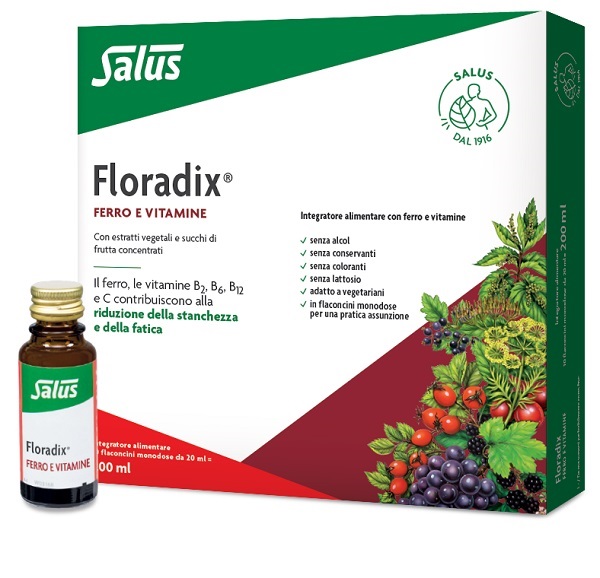 Floradix Monodose 10fl 20ml