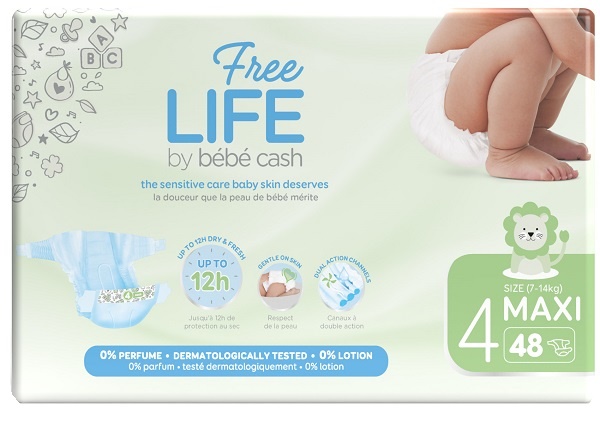 Freelife Bebecash Maxi Tg4 48p