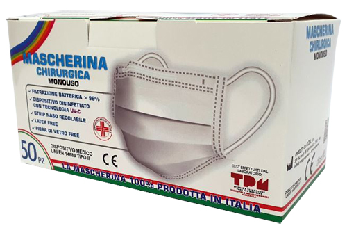 Gda Mascherina Chir Tnt 50pz