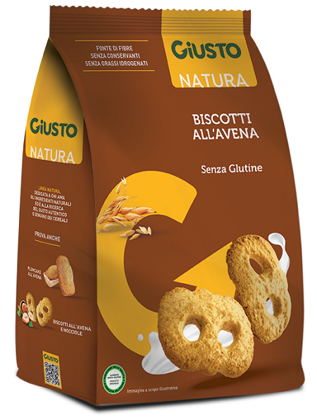 Giusto S/g Biscotti Avena 250g