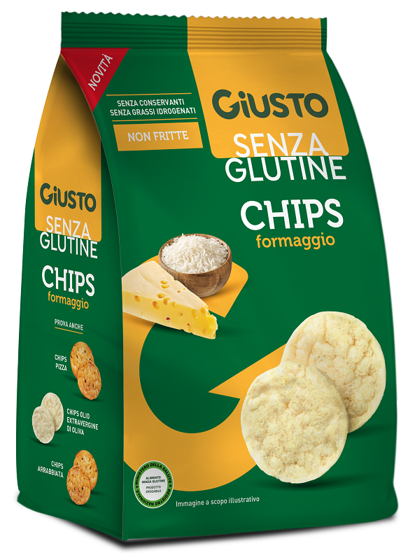 Giusto S/g Chips Formaggio 40g