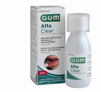 Gum Aftaclear Rinse 120ml