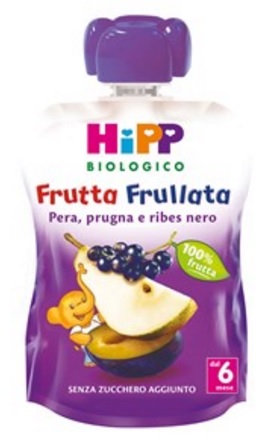 Hipp Bio Fru Fru Pe/pru/rib90g