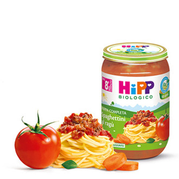 Hipp Bio Spaghettini Ragu’220g