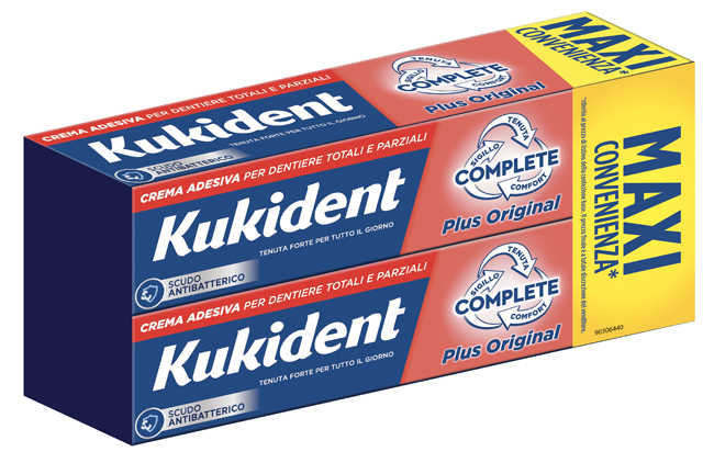 Kukident Plus 2x65g