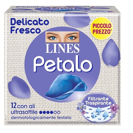 Lines Petalo Blu C/ali 12pz