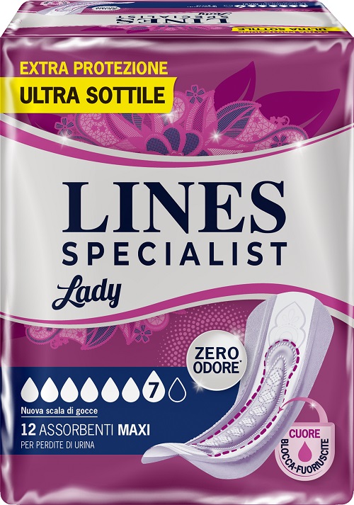 Lines Spec Lady Maxi 12pz