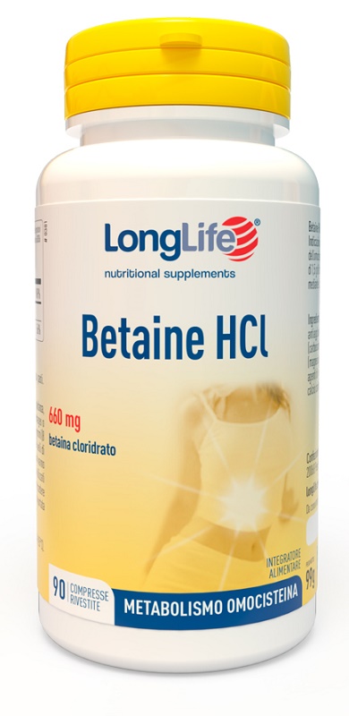 Longlife Betaine Hcl 90cpr