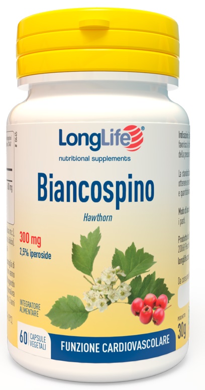 Longlife Biancospino 60cps Veg