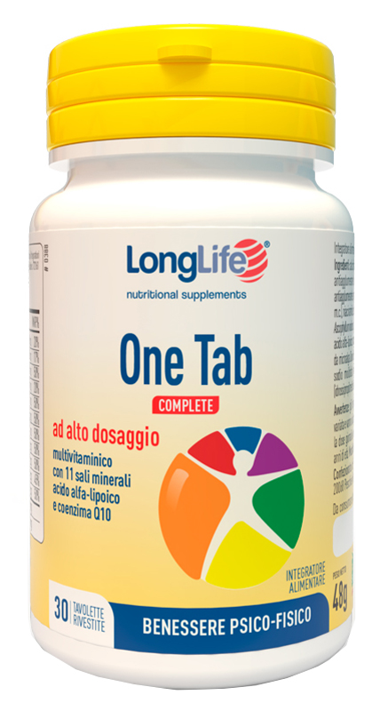 Longlife One Tab Complete30tav