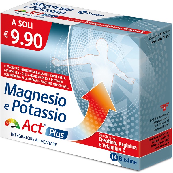 Magnesio Potassio Act Plus 14b