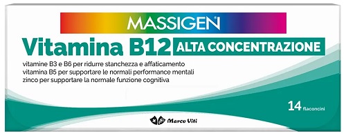 Massigen Vitamina B12 14fl