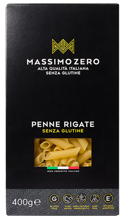 Massimo Zero Penne Rigate 400g