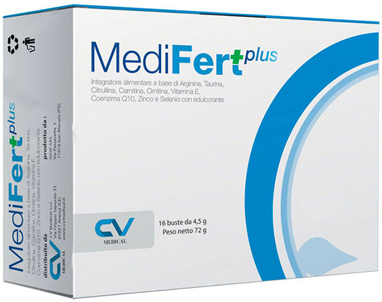 Medifert Plus Polv 16bustx4,5g