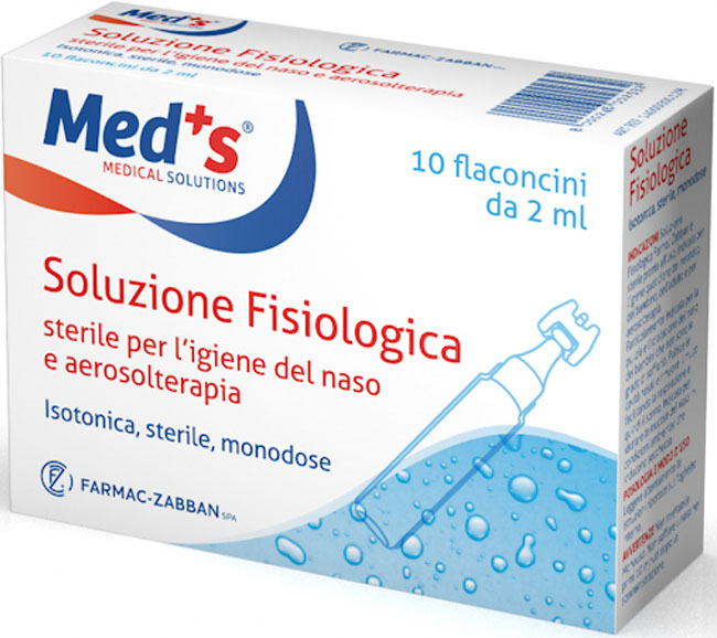 Meds Soluzione Fisiol 10fl 2ml