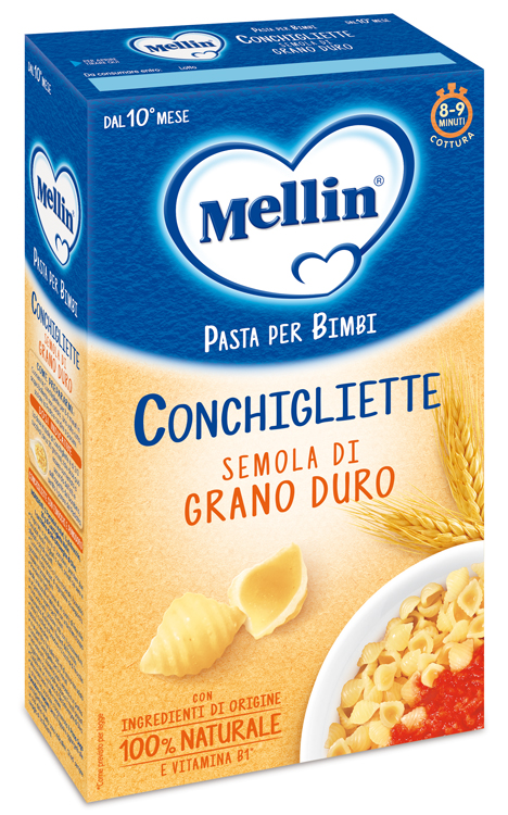 Mellin Conchigliette 100% Gran