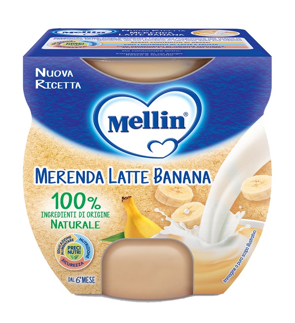 Mellin Mer Latte Banana 2x100g