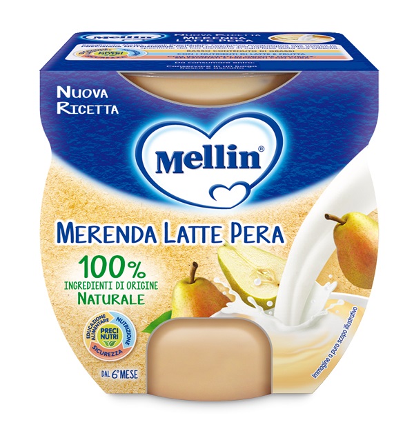 Mellin Mer Latte Pera 2x100g