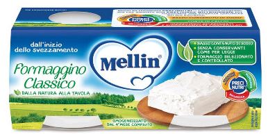 Mellin Omog Formaggio 2x80g