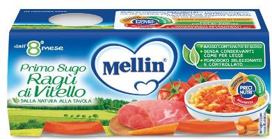 Mellin Primo Sug Ragu/vit2x80g