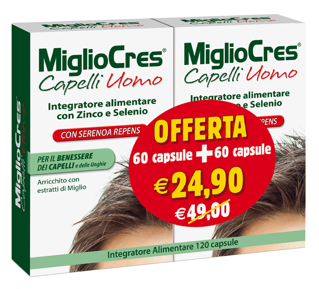 Migliocres Uomo 60+60cps Promo