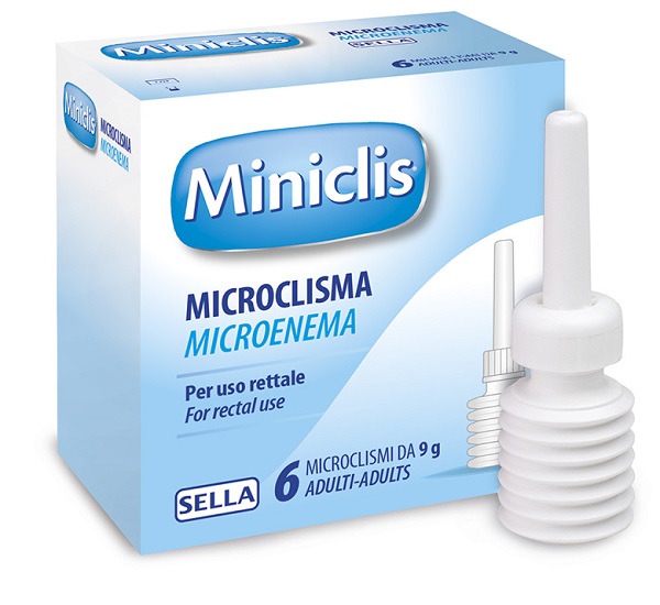 Miniclis Adulti 9g 6microclism