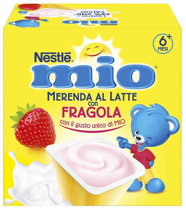 Mio Merenda Fragola 4x100g