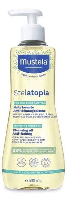 Mustela Stelatopia Olio Bagno