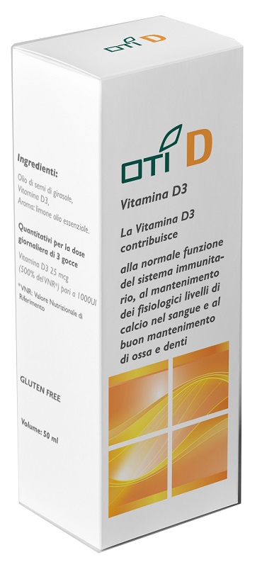 Oti D Vitamina D3 Gocce 50ml