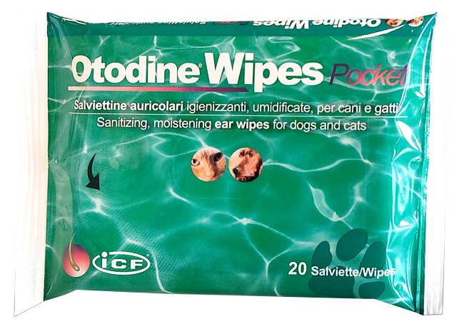 Otodine Wipes Pocket 20pz