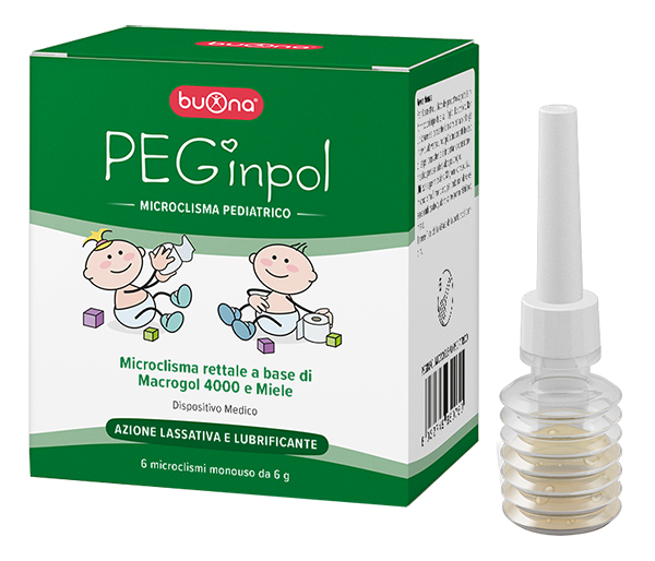 Peginpol Microclisma Ped 6x6g