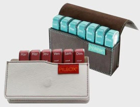 Pilbox Mini Pilloliera Sett