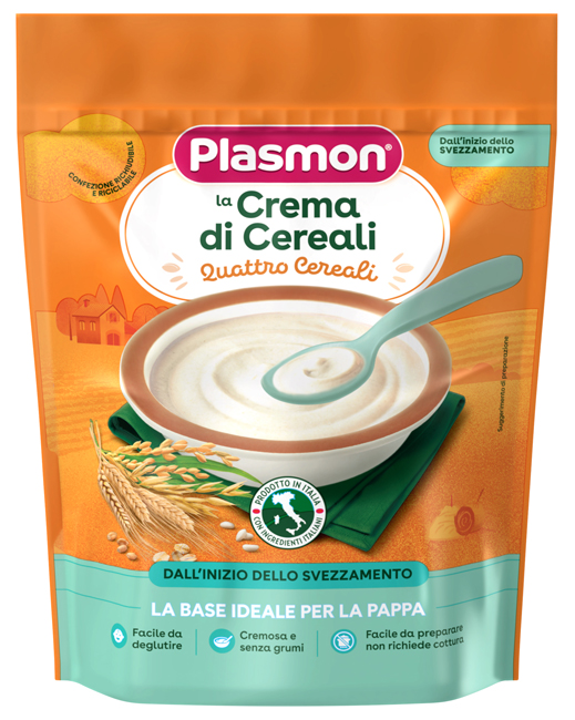 Plasmon Cereali Crema 4crl200g